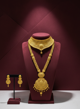 Ekta Gold Necklace Set